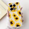 For Infinix Note 40 Case X6853 Pretty Girls Sunflowers Cover Soft Silicone Phone Case For Infinix Note 40 Pro Plus Note40 Fundas