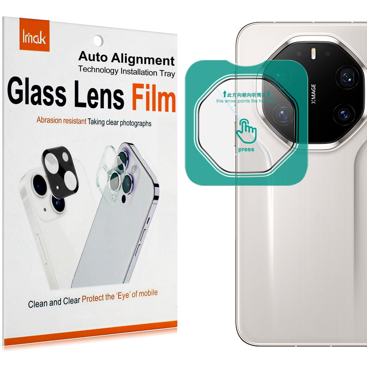 For Huawei Mate 80 Pro RS Glass IMAK High Definition Glass Lens Film Self-positioning Version Huawei Mate 80 RS