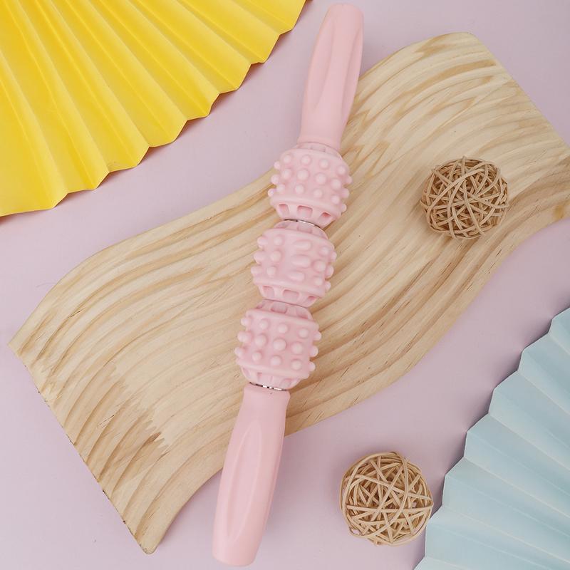 Dünner Beinmassagestab, Wolfszähne, Stab, Roller, Fitness, Faszienstab, Beinmuskelentspannungsrolle, Waden-Yoga-Stretcher