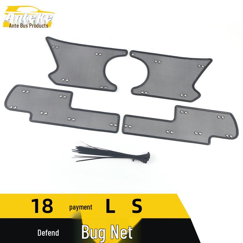 18 LS Insect Screen Sequin Diamond Mesh Radiator Protection Cover Panel Sticker