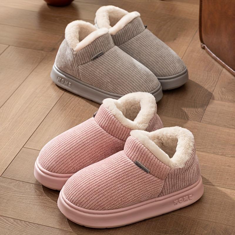 High Top Fleece Lined Winter Boots for Women Thick Warm Lightweight EVA Sole