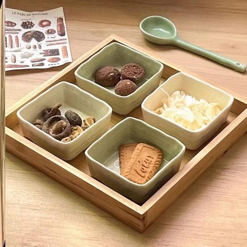 Ins Style Cream Ceramic Dining Bowl