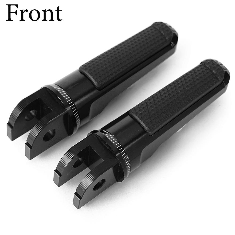 For DUKE 125 390 Rear Front Foot Pegs Rider Pedal Footrest For KTM DUKE125 DUKE390 2017 2018 2019 2020 2021