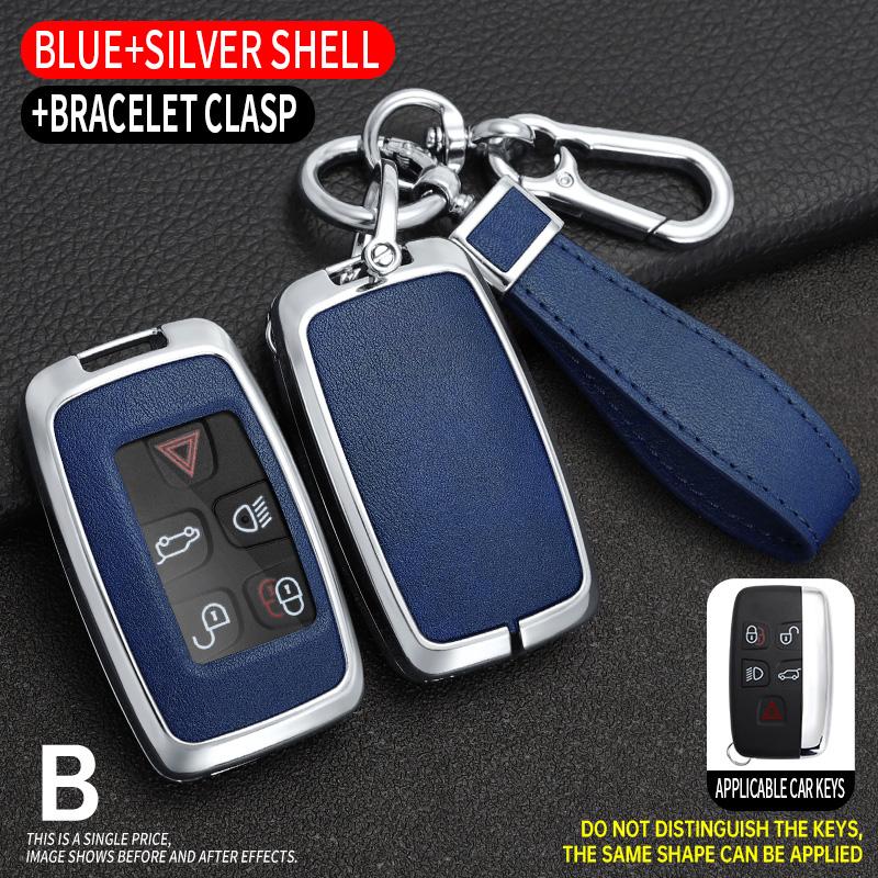 Interior Mouldings Car Remote Key Cover Case Shell Fob For Land Rover Range Rover Sport Evoque Freelander2 For Jaguar XF XJ XJL