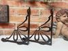 2 Cast Iron Wall Shelf Brackets Support Bracket Brown