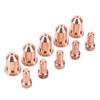 5 Sets Plasma Cutting Torch Consumables Caliber 1.0/1.3mm Electrode 52558 for PT80 PTM80 Plasma Cutting Torch