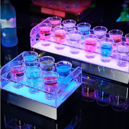 Tequila Globe LED Liquor Bottle Display Shelf, Stylish Globe Shape, Creates a Chic Atmosphere, Cocktail Glass Holder, LED Liquor Glass Rack, Tequila F