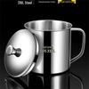 Kids' Anti-Fall Food Grade Stainless Steel Drinking Cup