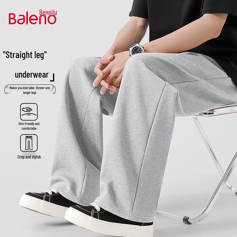 Baleno Men's Straight Fit Pique Casual Pants