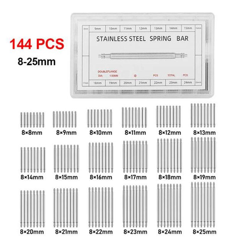 

8-25мм Ремінець для годинника Ремінець Шпилька Штифти для ланок Інструмент для ремонту годинника Набір інструментів Професійні аксесуари A