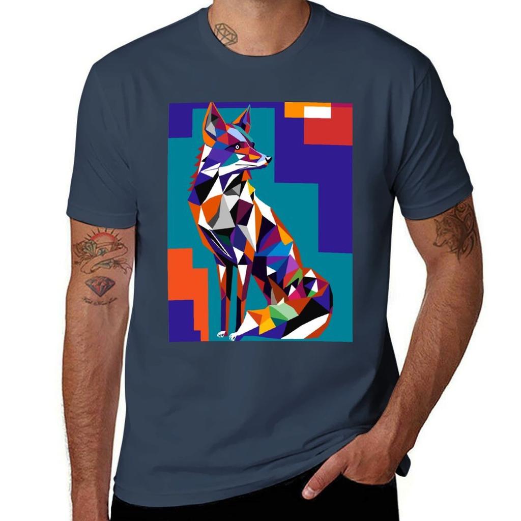 Fox Animals Wpap Pop Art Tshirt Holiday Party Tee Shirt
