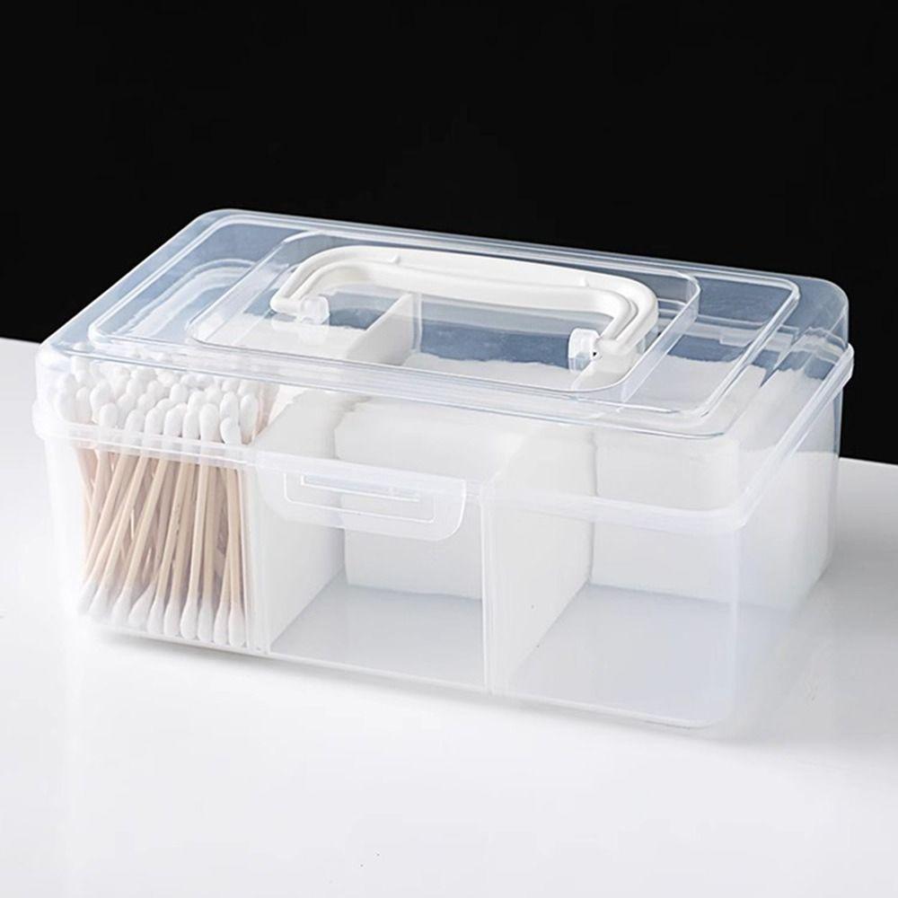 Transparente Notfallmedizinkiste Große Kapazität Medizinkiste Langlebige Medizinaufbewahrungsbox