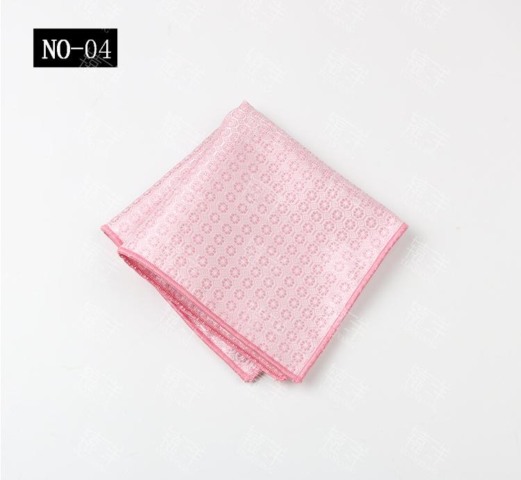 Men'S Handkerchief Square Towel Polyester Cashew Flower Suit Pocket Towel Dress Square Towel