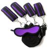 Sex Toys For Couples BDSM Bondage Set Under Bed Restraint Strap Handcuffs & Ankle Cuffs & Eye Mask Adults Games Erotic