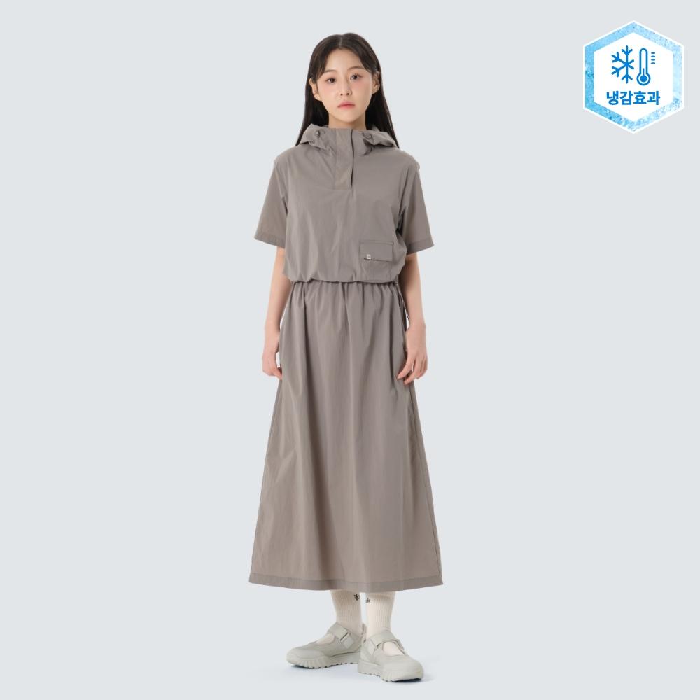 [Snowpeak] Анорак-комбинезон Route One-piece Vintage Gray (S26MWROP63) 85(S)