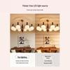 oeny Full Spectrum Pagoda 5-Head Pendant Lamp