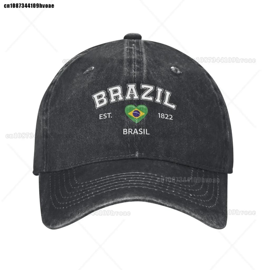 Fashion Flag Hats Brazil EST Baseball Cap Unisex Adjustable Summer Sport Caps Brasil Sandwich Caps Snapback Golf Hat