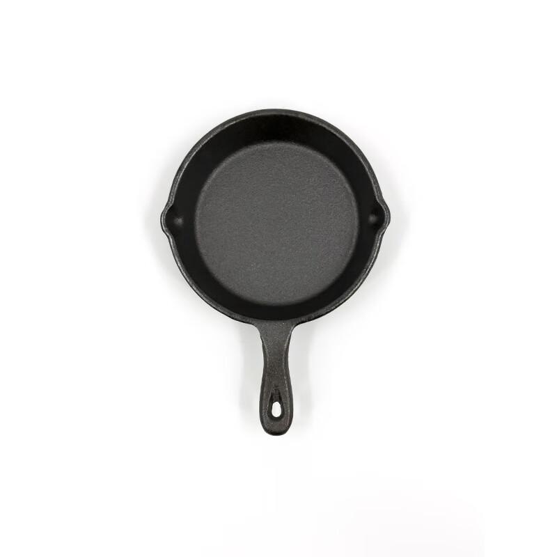 Zhi Shi Uncoated Cast Iron Frying Pan