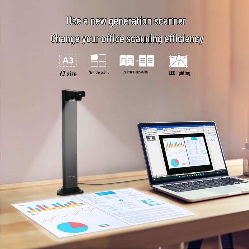

Weishan A3 28MP Document Camera Scanner