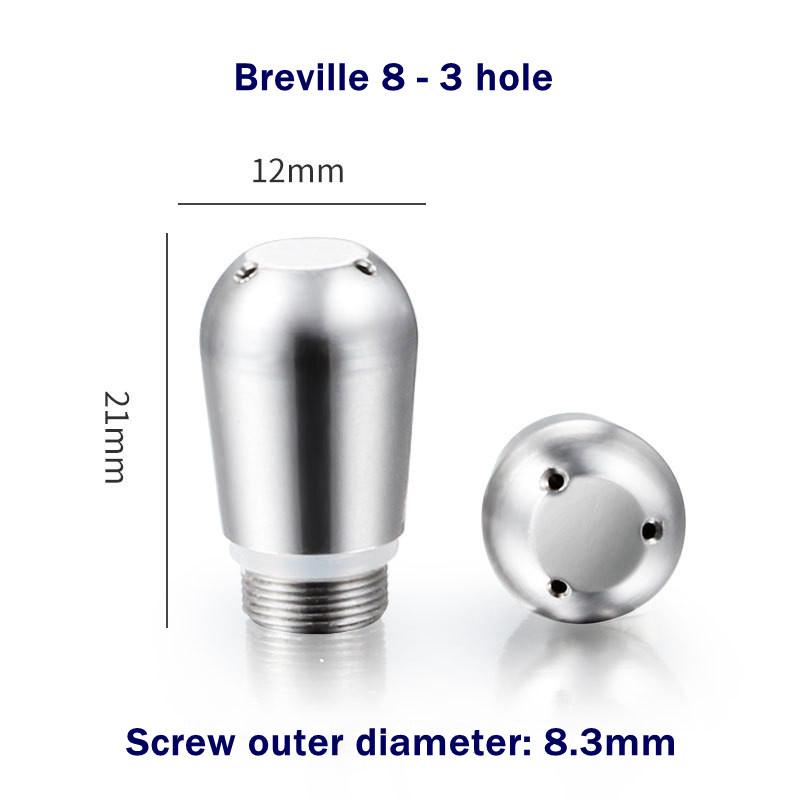 For Breville 3-4-Hole Coffee Machine Steamer Coffee Maker Steam Nozzle Milk Foam Tip Accessories Foaming Replacement