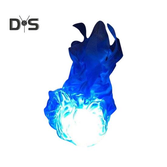 Halloween Floating Fireball Artificial Fake Flame Floating LED Ball Prop Illuminated Fireball Decor Halloween Decoration