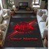 Sunderland FC Printed Crystal Velvet Rug Non‑Slip Crystal Velvet Carpet For Sofa Bedroom Indoor Home Decoration