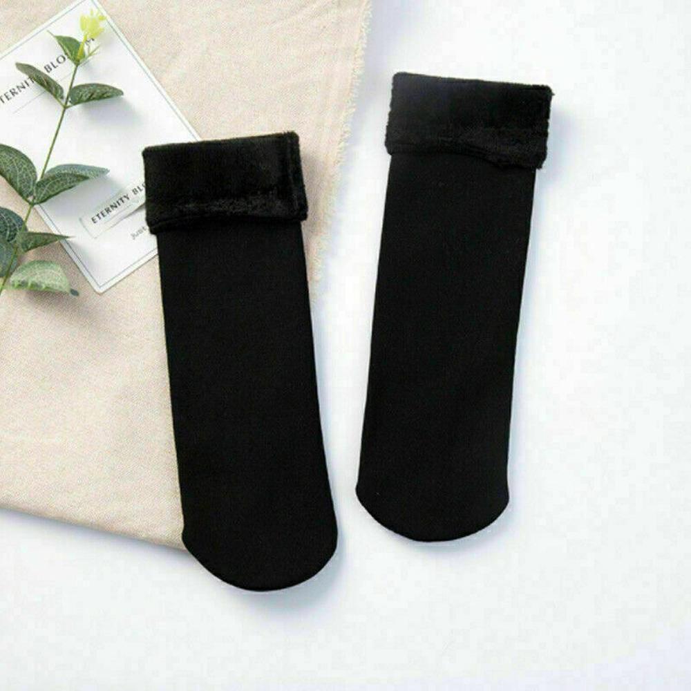 4 Pairs Women Lady Winter Snow Boot Socks Warm Plush Thermal Socks Thick Fleece