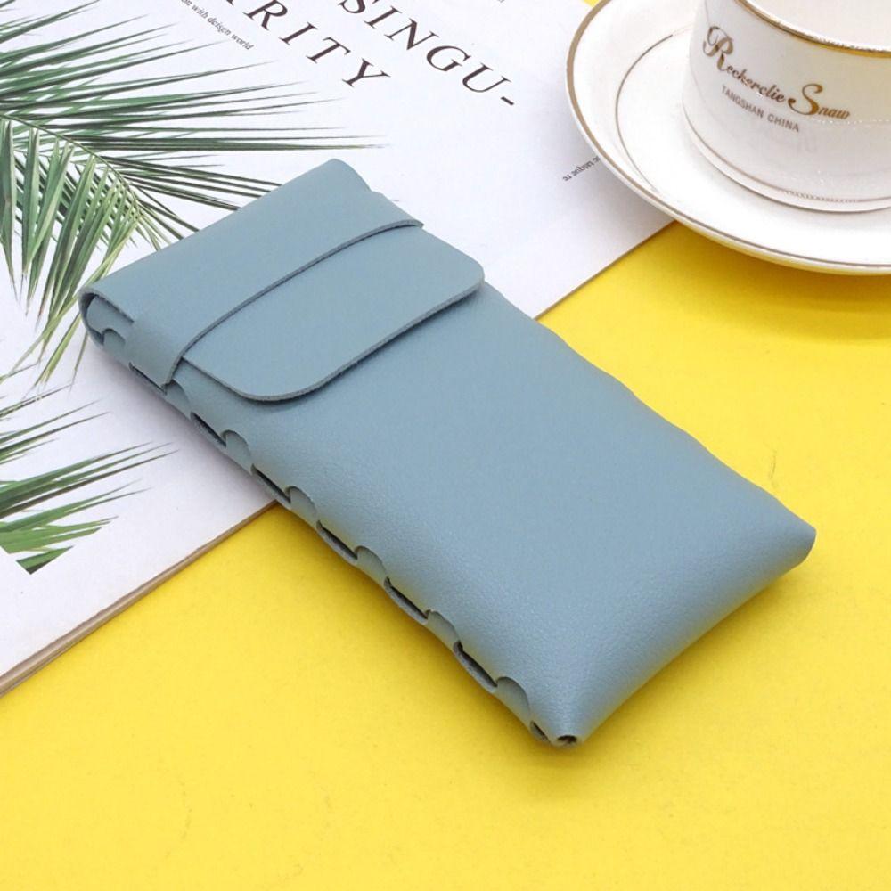 Waterproof Glasses Case Lightweight Eyeglasses Holder Leather Sunglasses Box Bag  Female/Male