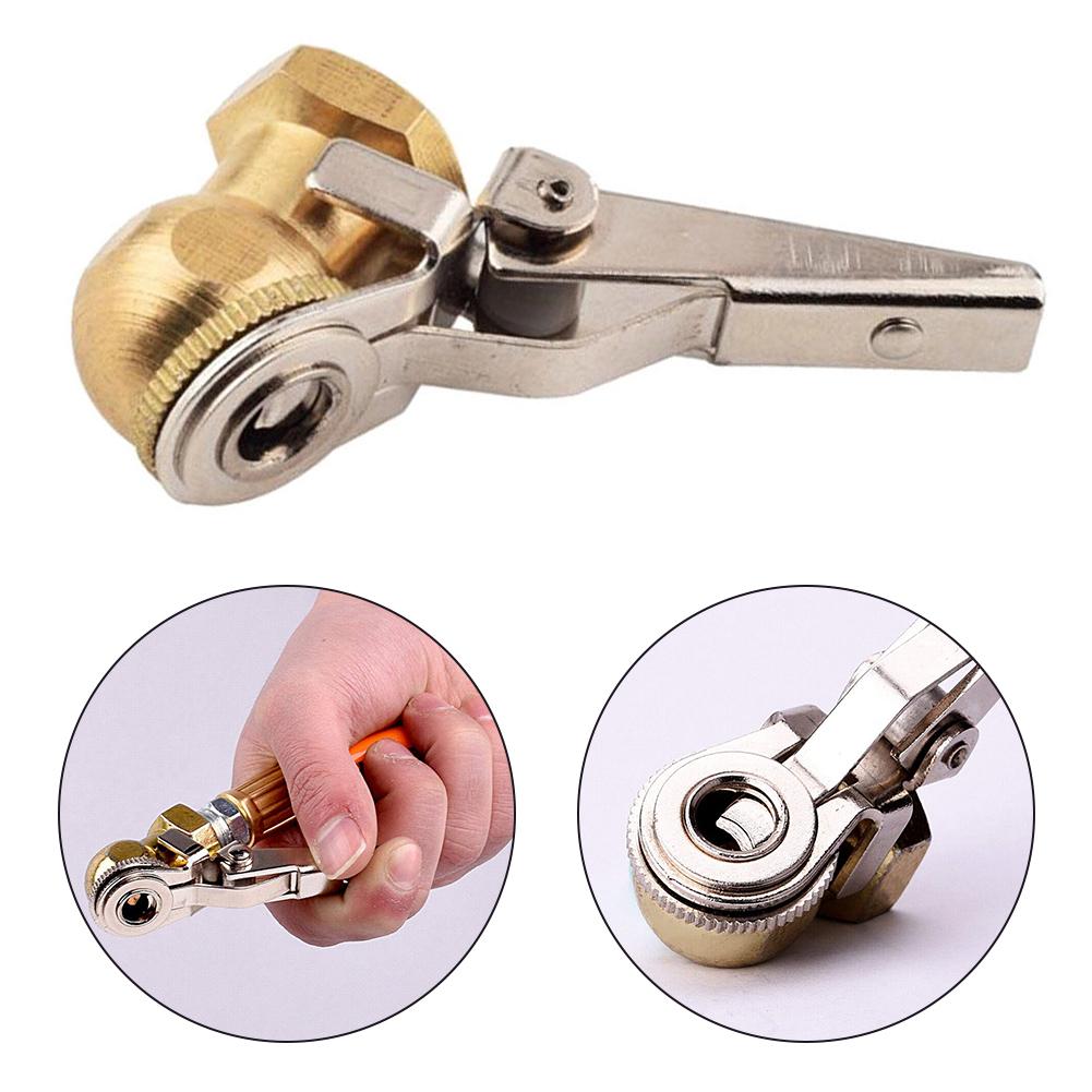 Alloy Material Ball Tire Connector Hose Barb Clip Tire Inflator Valve