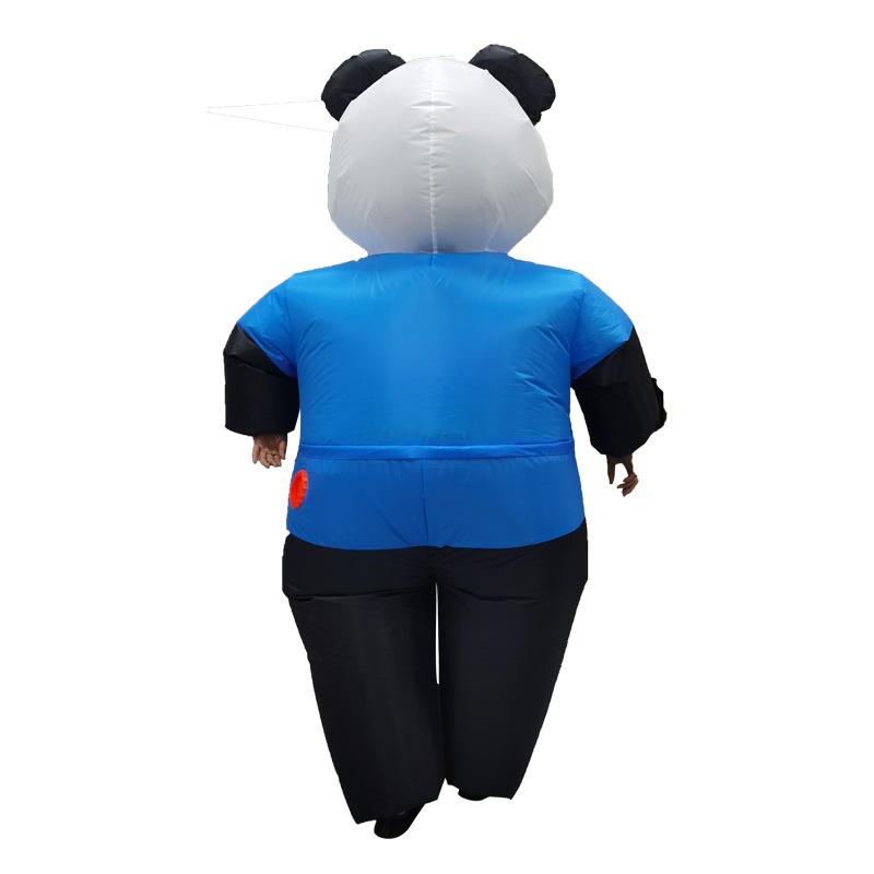 Cute panda inflatable costume