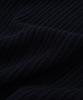 COVERNAT Crochet Polo Half Knit Navy