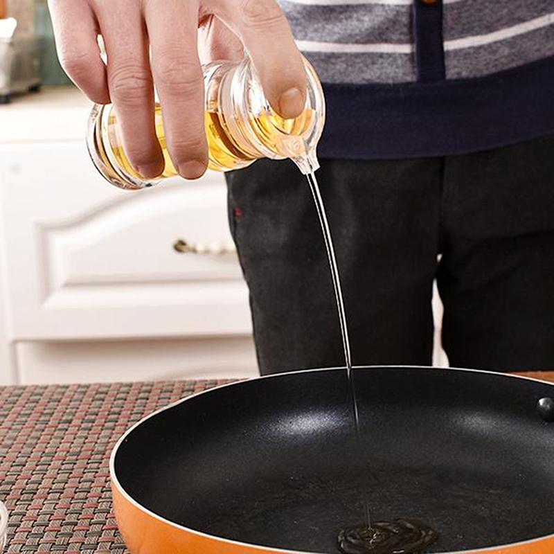 Akrylová láhev na sójovou omáčku Velkokapacitní uzavřená nádoba na koření Multifunkční nepropustná láhev na ocet a olej Kuchyňské náčiní Nástroj