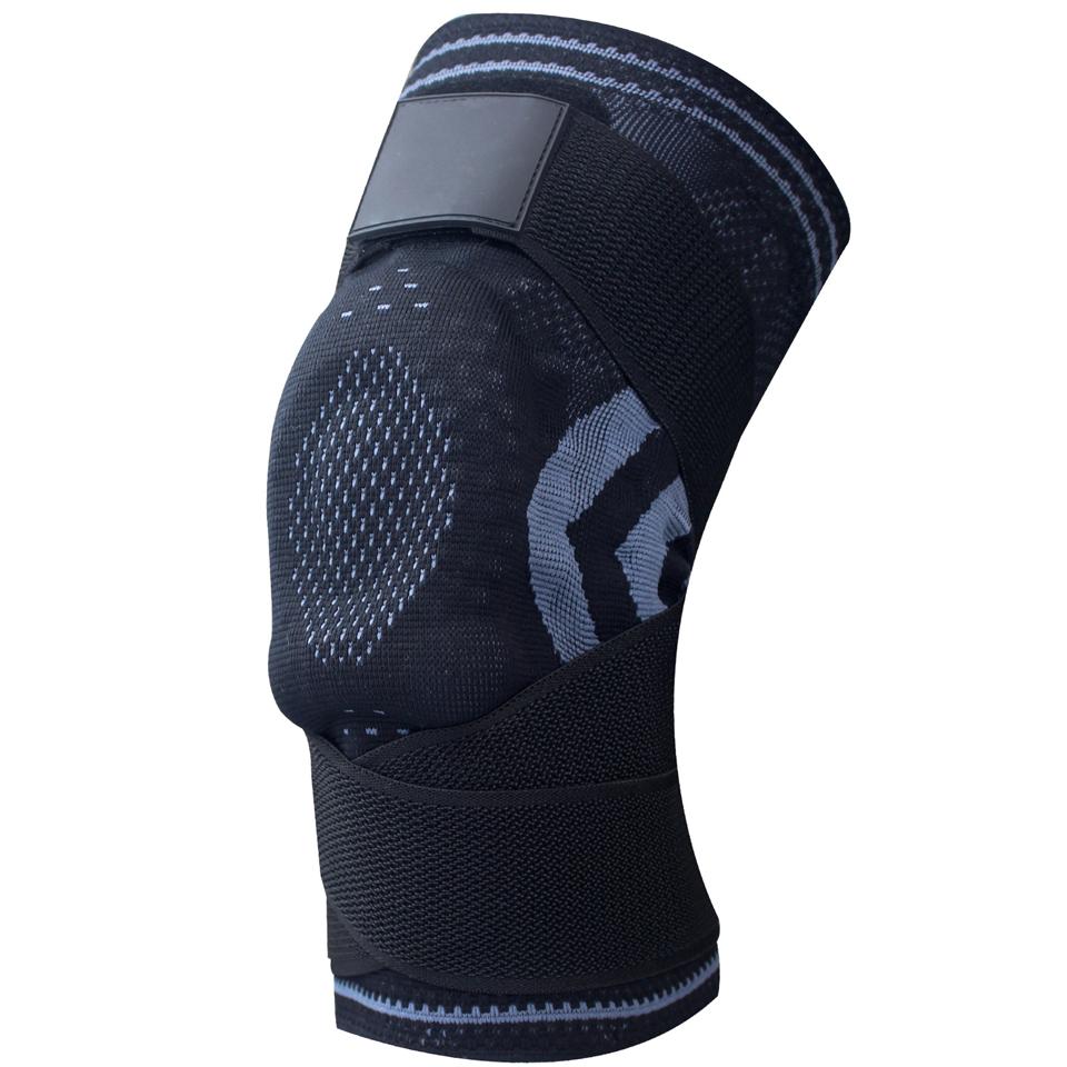 1 Stück Professionelle Kniebandage Kompressions-Kniebandage Patella-Gelpolster & Seitenstabilisatoren Knieunterstützungsbandage Schmerzlinderung