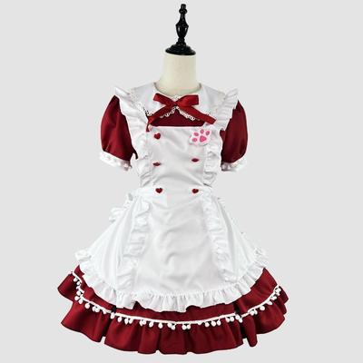 Original New Lolita Daily Cute Maid Suit Maid Suit Lolita Sweet Dress Christmas Costume