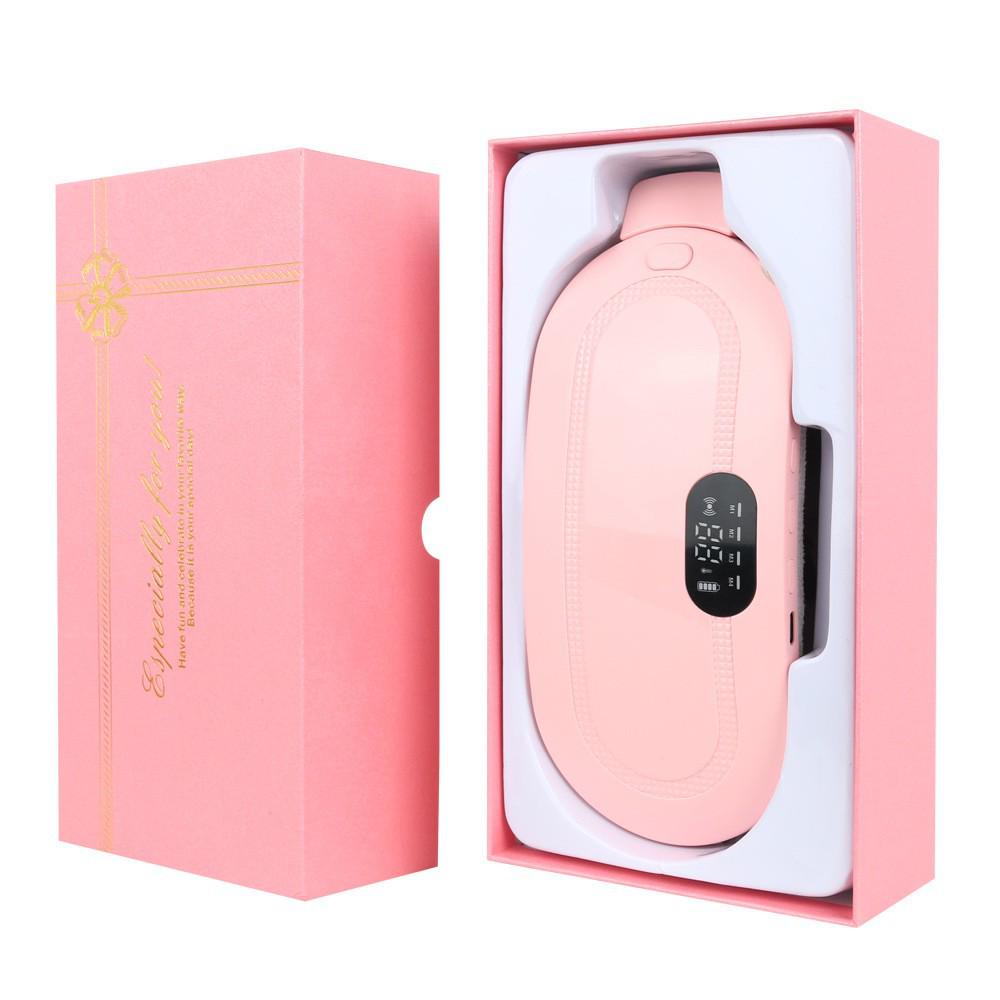 Cross-Border Digital Heating Waist Belt for Menstrual Relief with Vibration and Lumbar Support