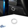 Headlight Switch Knob Button Cover Trim for Ford F150 15-20& Mustang 15+ Silver
