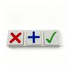 3D Printed Fidget Clicker Keychain Lightweight Structure Bag Hanging Charm  Daily Entertainment