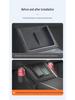 Tesla Wireless Charging Storage Pocket: Dustproof, Wear-resistant, Non-slip, Noiseless, with Dual Cup Holders.