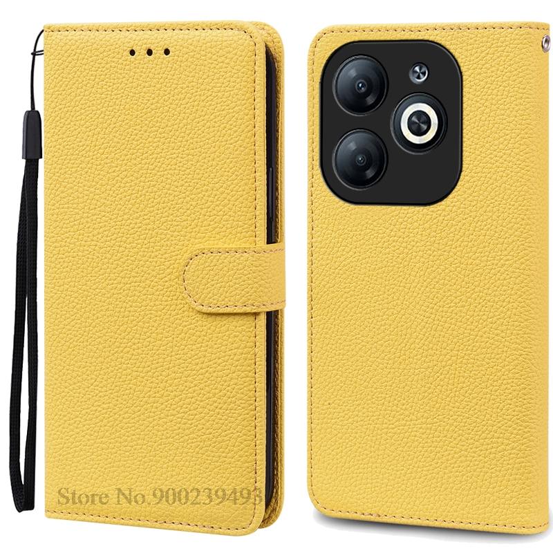 For Infinix Smart 8 / Smart 8 Pro Case Wallet Leather Flip Cover For Infinix Smart 8 Case 8 Plus X6525 X6525D X6525B Phone Cover