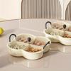 Plastic Snack Tray Nut Candy Storage Box Organizer Boxes Dry Fruit Dish Organizers Serving Trays Snacks Dishes