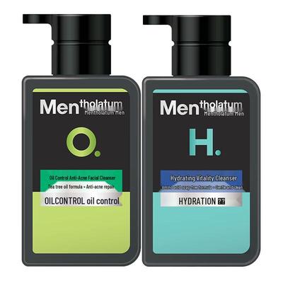 Mentholatum Men's Facial Cleanser - Oil Control & Moisturizing (2x150ml)