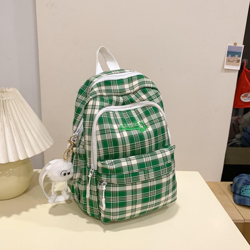Schoolbag new Korean version ins literary and artistic style small fresh backpack female Japanese ins college style sweet middle school student