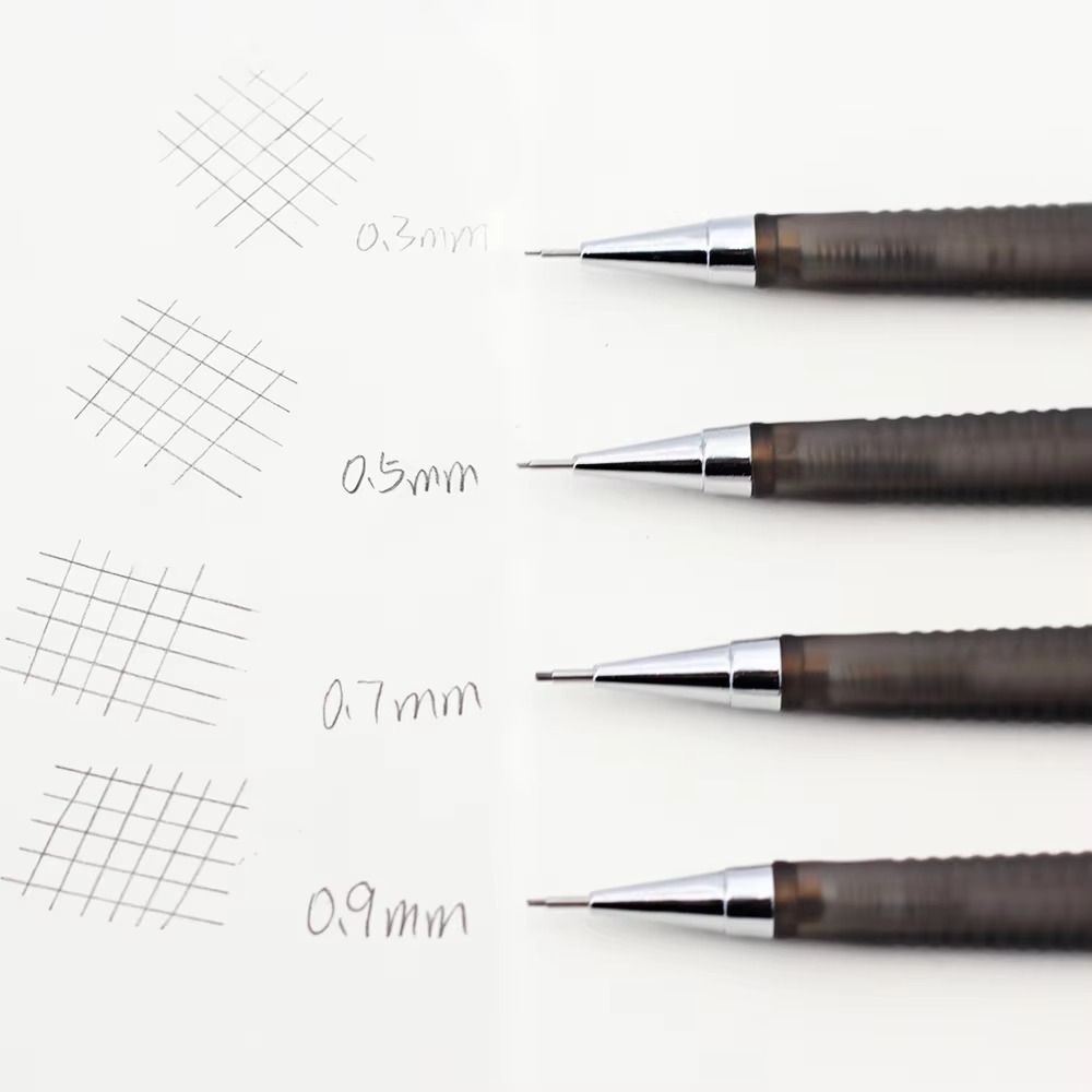 Soft Grip Automatic Pencil 0.3/0.5/0.7/0.9mm Propelling Pencil Mechanical Pencil  Students Drawing