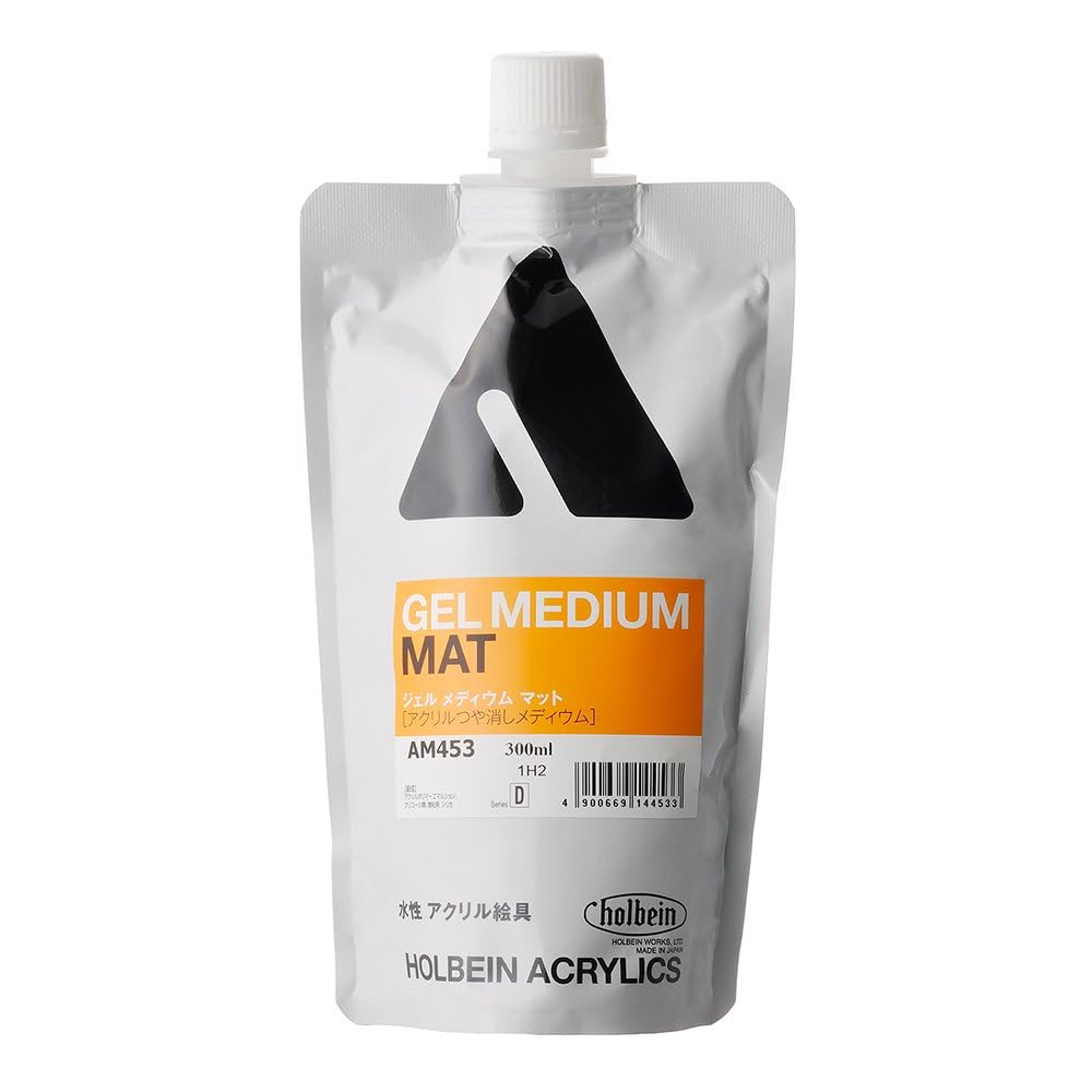 

Holbein Акриловий Медіум AM453 300мл Гелевий Медіум Матовий (Акриловий матовий медіум) 14453