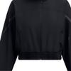 Under Armour Niepowstrzymana AW24 Krótka Treningowa Sportowa Rozgrzewkowa Bluza z Długim Rękawem Kobiety kurtki Czarna 1386479-001