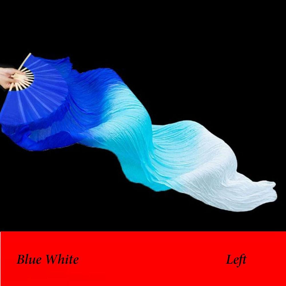 Multicolors Belly Dancing Fan Gradient Color Square Dancing Practice Dancer Tool  Dance Accessories