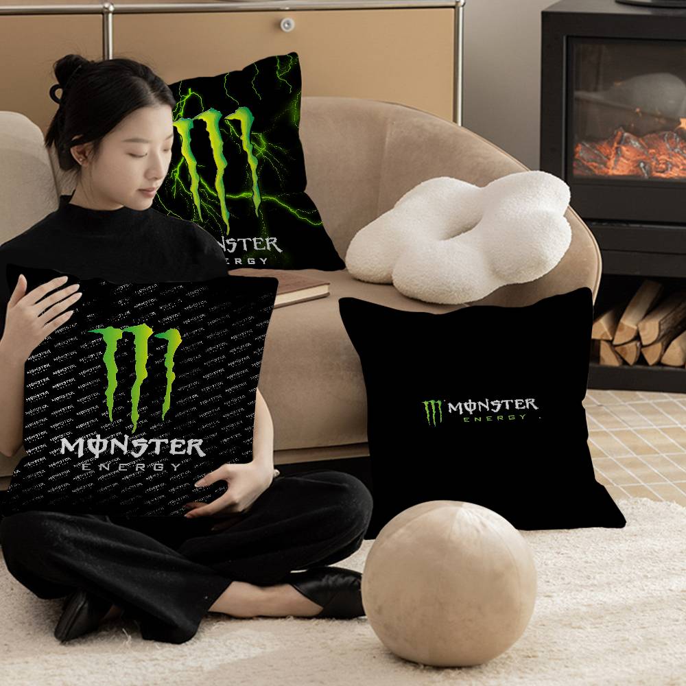 M-Monsteres-Mode-E-Energien Personalisierte Kissen Staubschutz Schlafzimmer Kinder Party Dekoration Kissenbezug Geburtstag Kinder Geschenk
