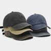 Retro Short Brim Baseball Caps For Man Women Solid Color Adjustable Outdoor Sun Visor Hats Cotton Streetwear Hip Hop Hats Gorras