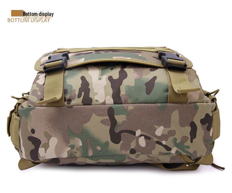 Camouflage Tactical Backpack: Multifunctional Military-Style Shoulder/Messenger Bag, Laptop & Waist Bag