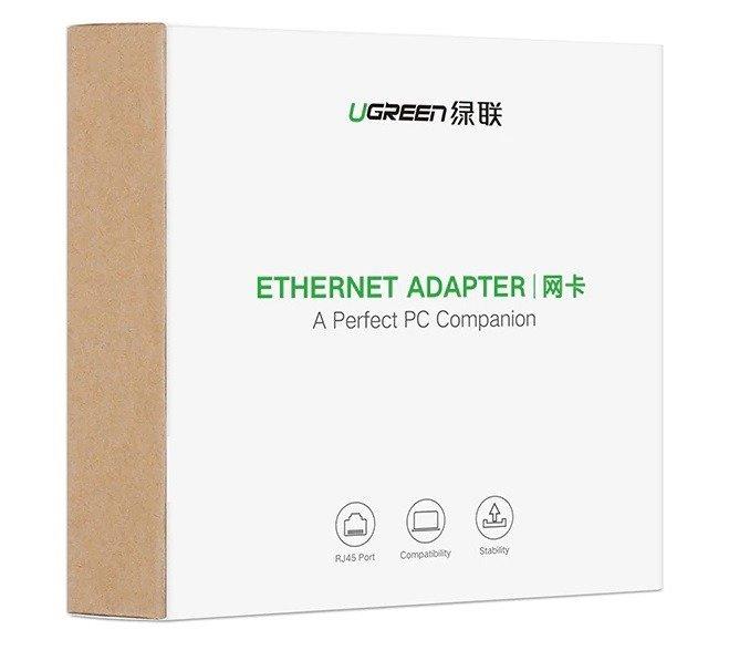 UGREEN Gigabit Ethernet External Adapter USB 3.0 (gray)